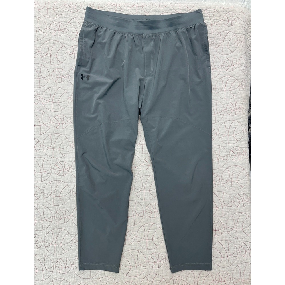 Under Armour Pants Gray Fitted Athletic Jogger / Mens XXL